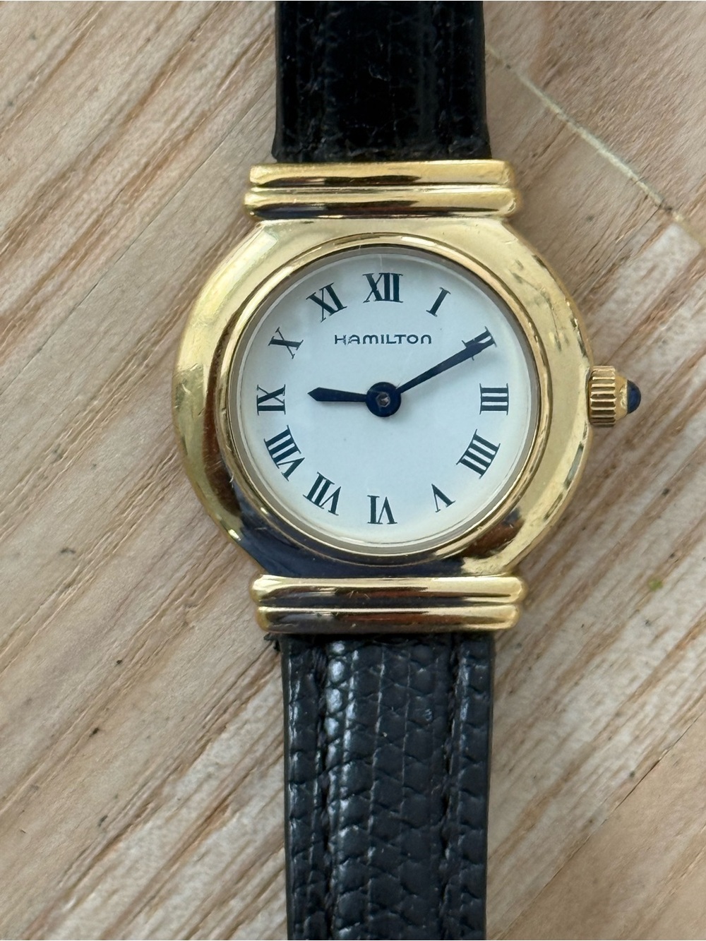 Hamilton Registered Edition Vintage Rare Ladies Watch White Dial Hold Case - Picture 3 of 13